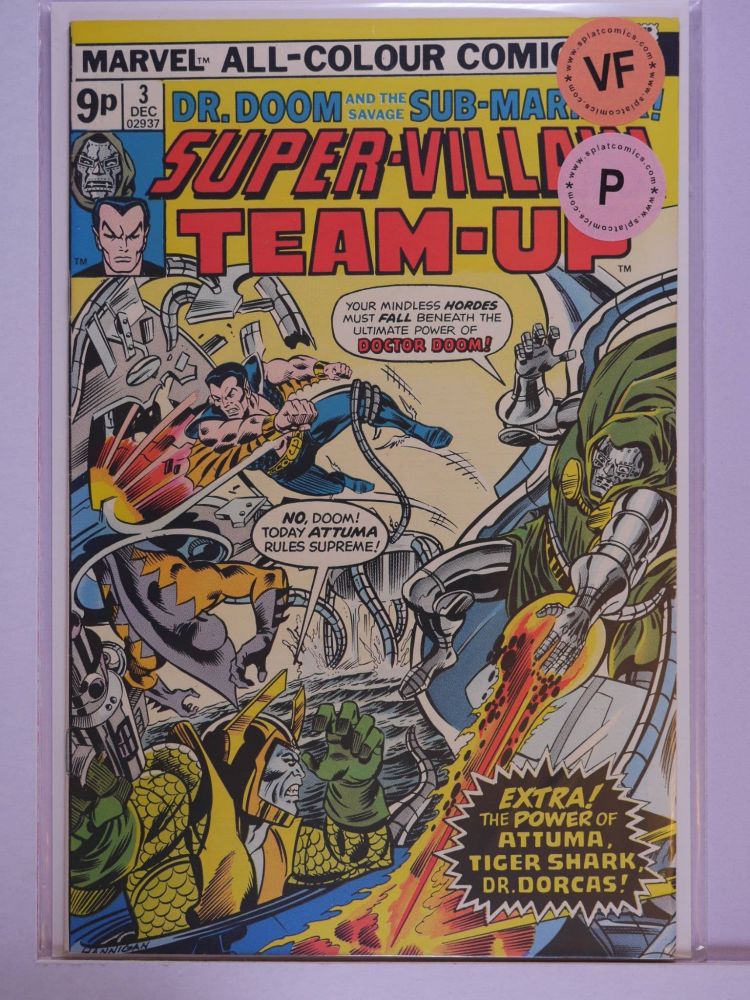 SUPER VILLAIN TEAM UP (1975) Volume 1: # 0003 VF PENCE