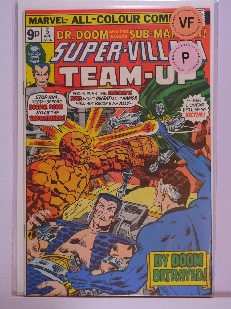 SUPER VILLAIN TEAM UP (1975) Volume 1: # 0005 VF PENCE