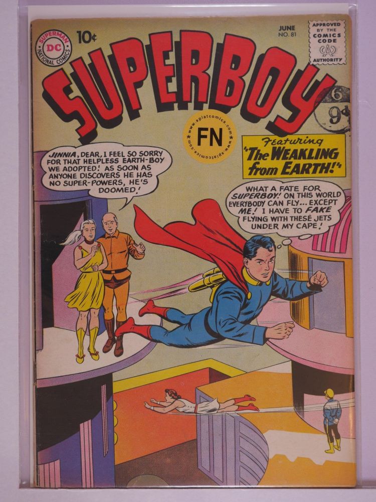 SUPERBOY (1949) Volume 1: # 0081 FN