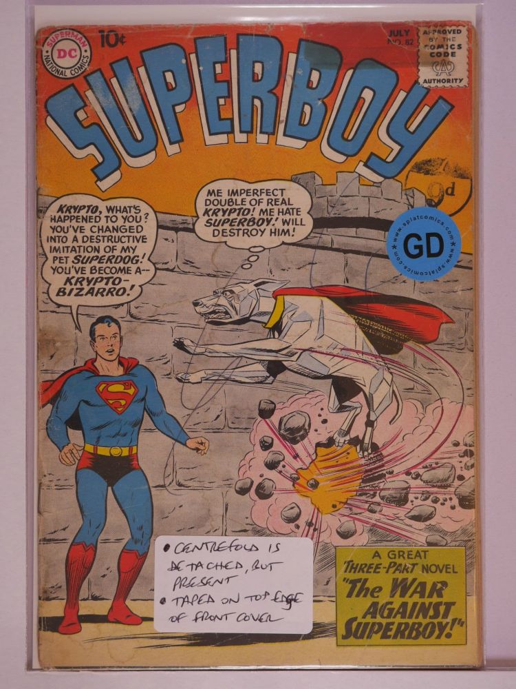 SUPERBOY (1949) Volume 1: # 0082 GD