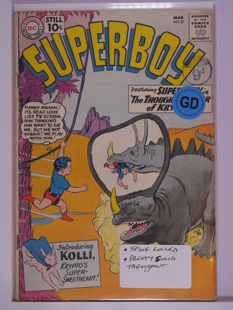 SUPERBOY (1949) Volume 1: # 0087 GD