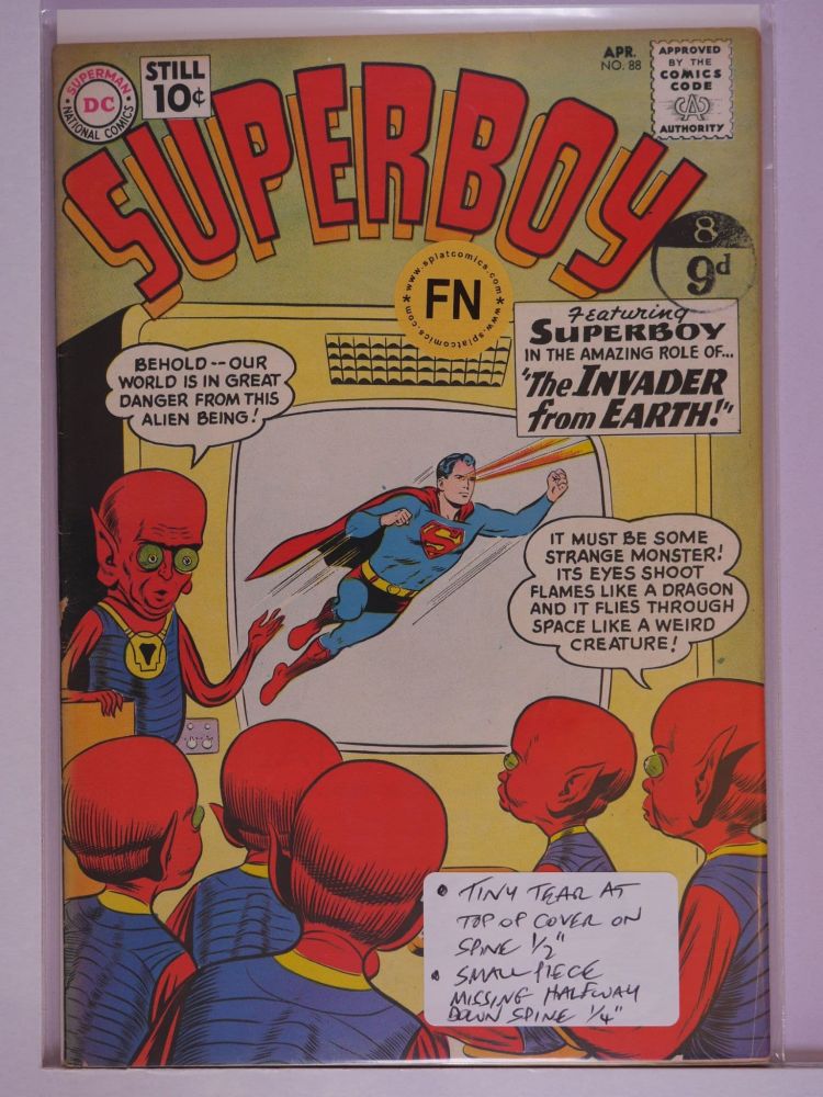 SUPERBOY (1949) Volume 1: # 0088 FN