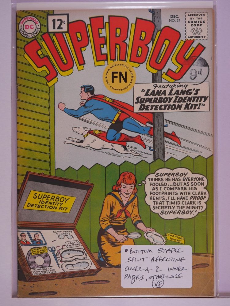 SUPERBOY (1949) Volume 1: # 0093 FN