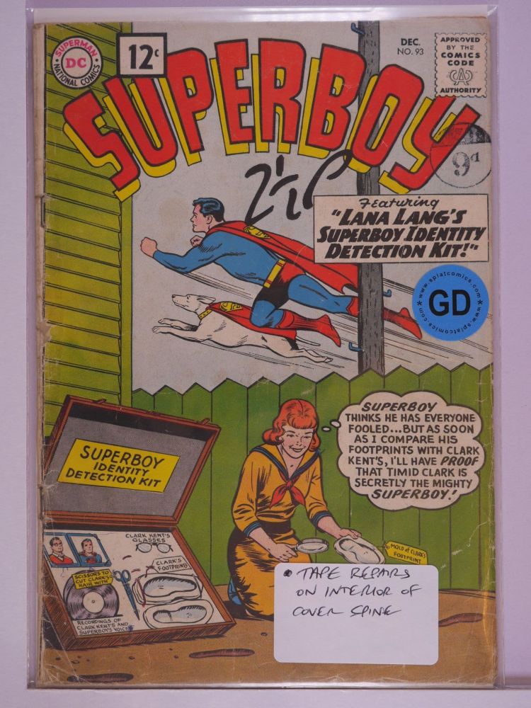 SUPERBOY (1949) Volume 1: # 0093 GD