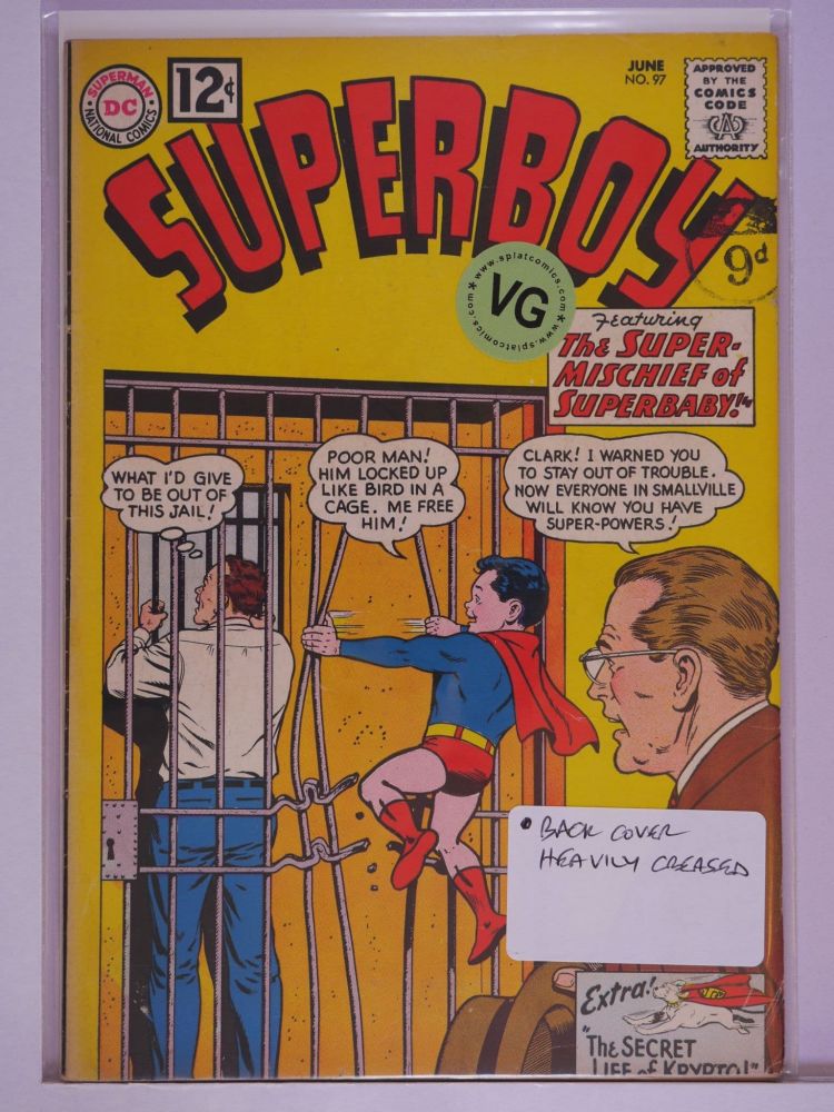 SUPERBOY (1949) Volume 1: # 0097 VG