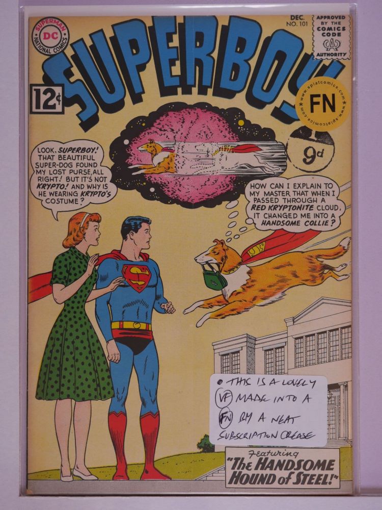 SUPERBOY (1949) Volume 1: # 0101 FN