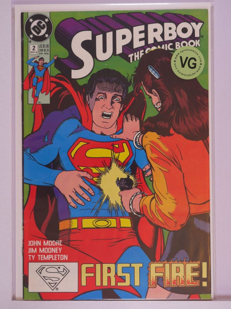 SUPERBOY (1990) Volume 2: # 0002 VG