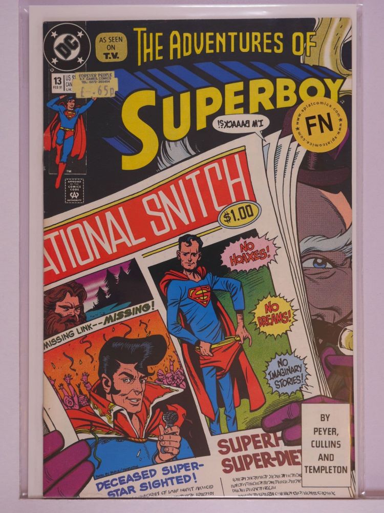 SUPERBOY (1990) Volume 2: # 0013 FN