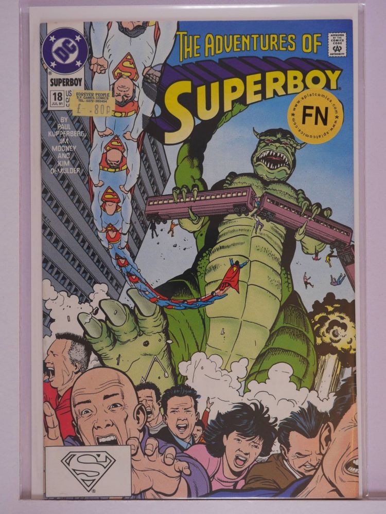 SUPERBOY (1990) Volume 2: # 0018 FN