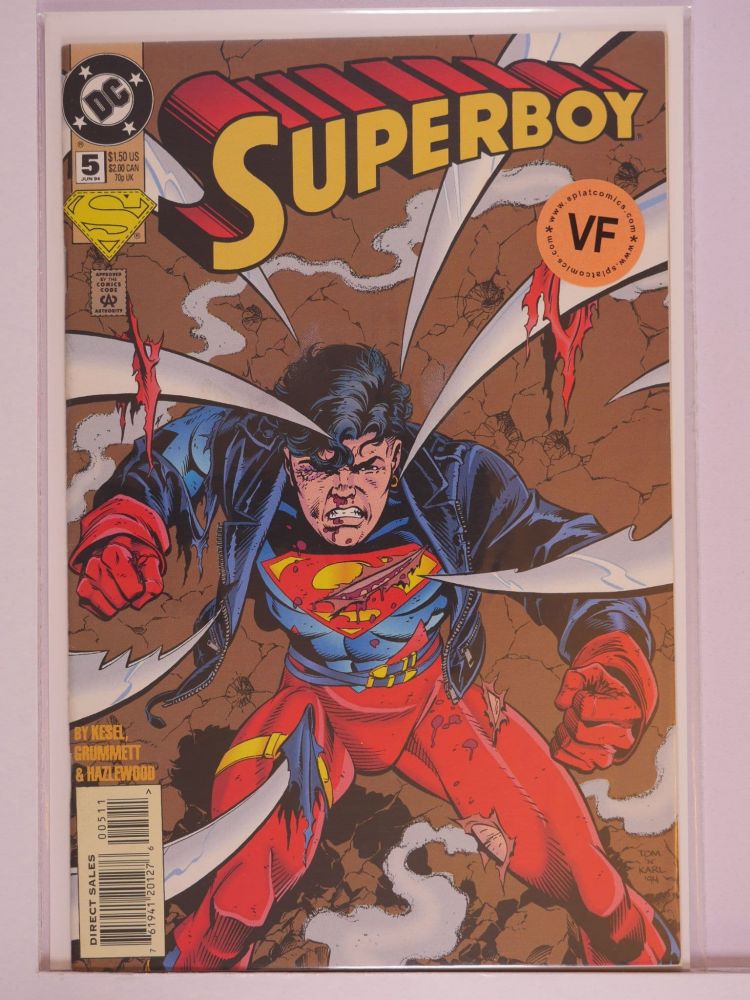 SUPERBOY (1994) Volume 3: # 0005 VF