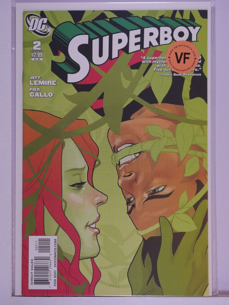 SUPERBOY (2011) Volume 4: # 0002 VF