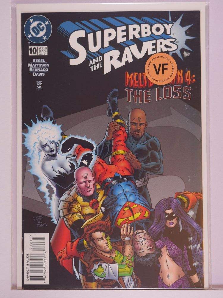 SUPERBOY AND THE RAVERS (1996) Volume 1: # 0010 VF