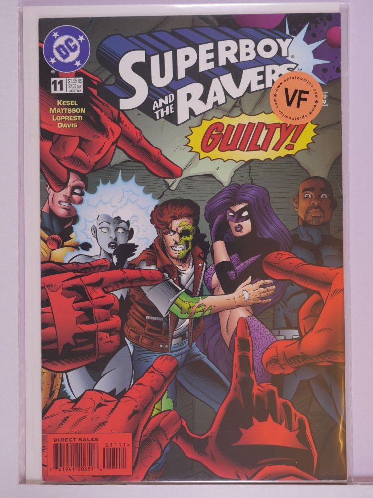 SUPERBOY AND THE RAVERS (1996) Volume 1: # 0011 VF