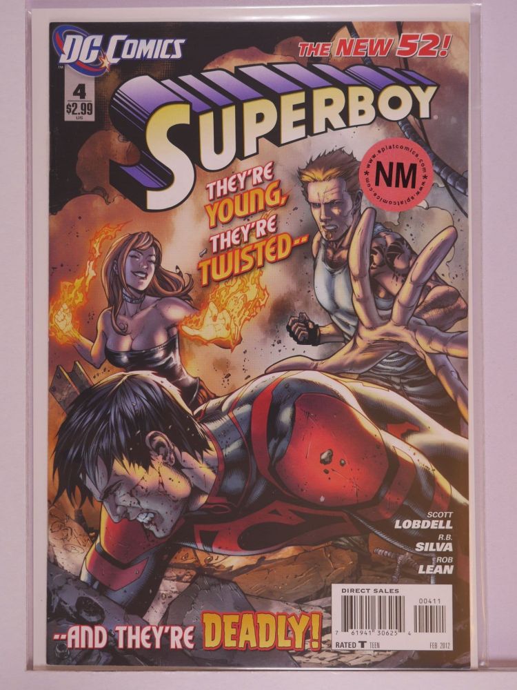 SUPERBOY NEW 52 (2011) Volume 1: # 0004 NM