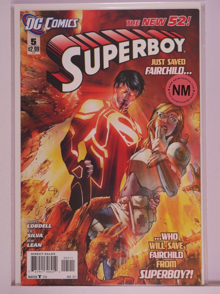 SUPERBOY NEW 52 (2011) Volume 1: # 0005 NM