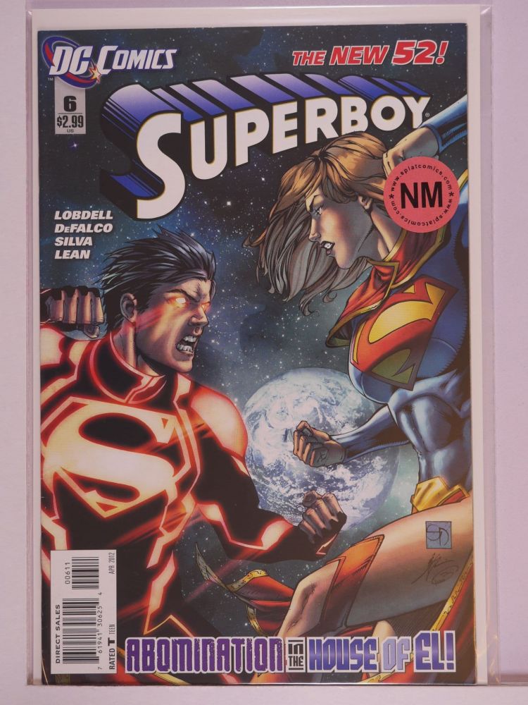 SUPERBOY NEW 52 (2011) Volume 1: # 0006 NM