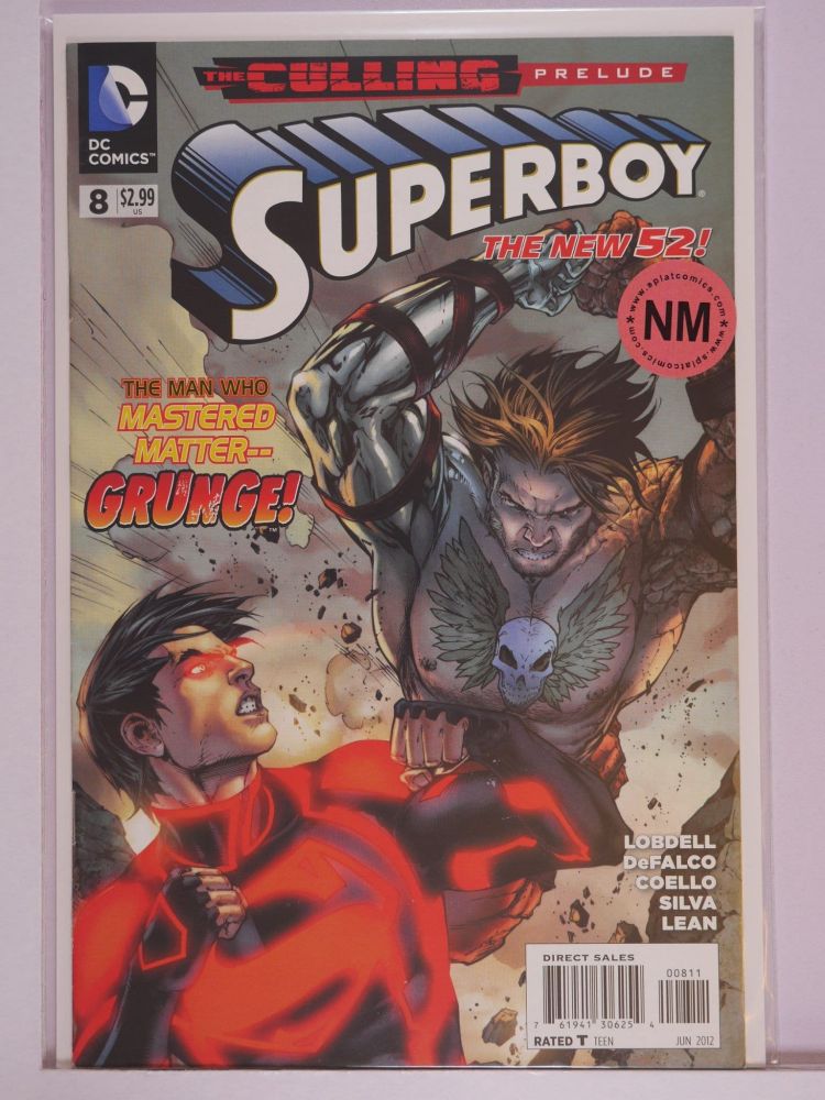 SUPERBOY NEW 52 (2011) Volume 1: # 0008 NM