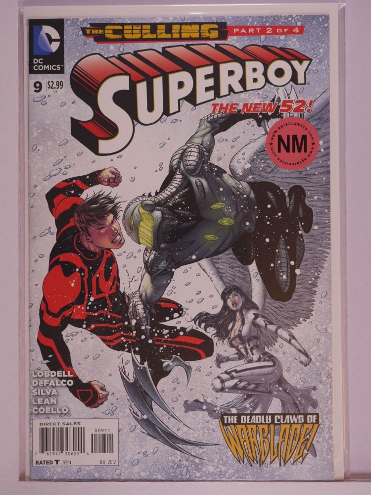 SUPERBOY NEW 52 (2011) Volume 1: # 0009 NM