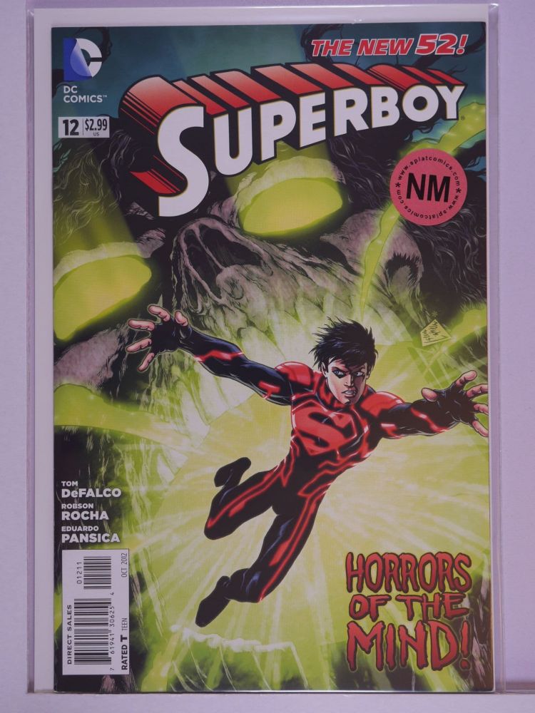 SUPERBOY NEW 52 (2011) Volume 1: # 0012 NM