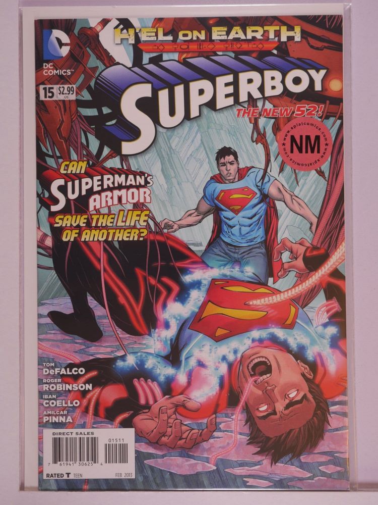 SUPERBOY NEW 52 (2011) Volume 1: # 0015 NM