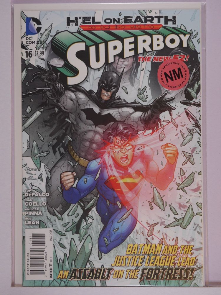 SUPERBOY NEW 52 (2011) Volume 1: # 0016 NM