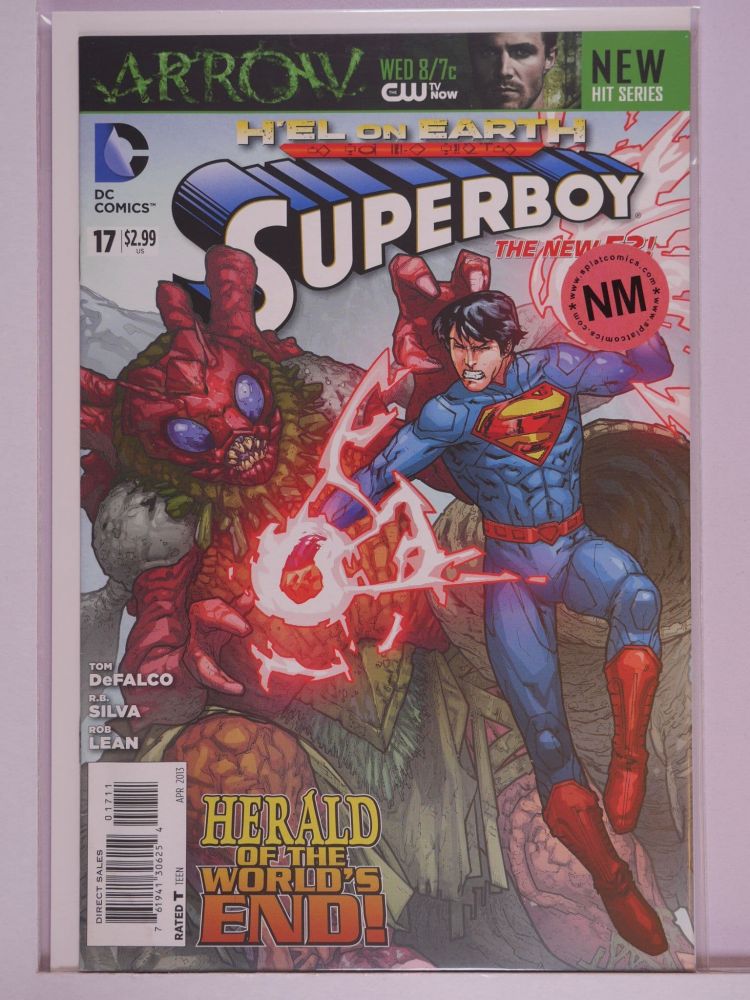 SUPERBOY NEW 52 (2011) Volume 1: # 0017 NM