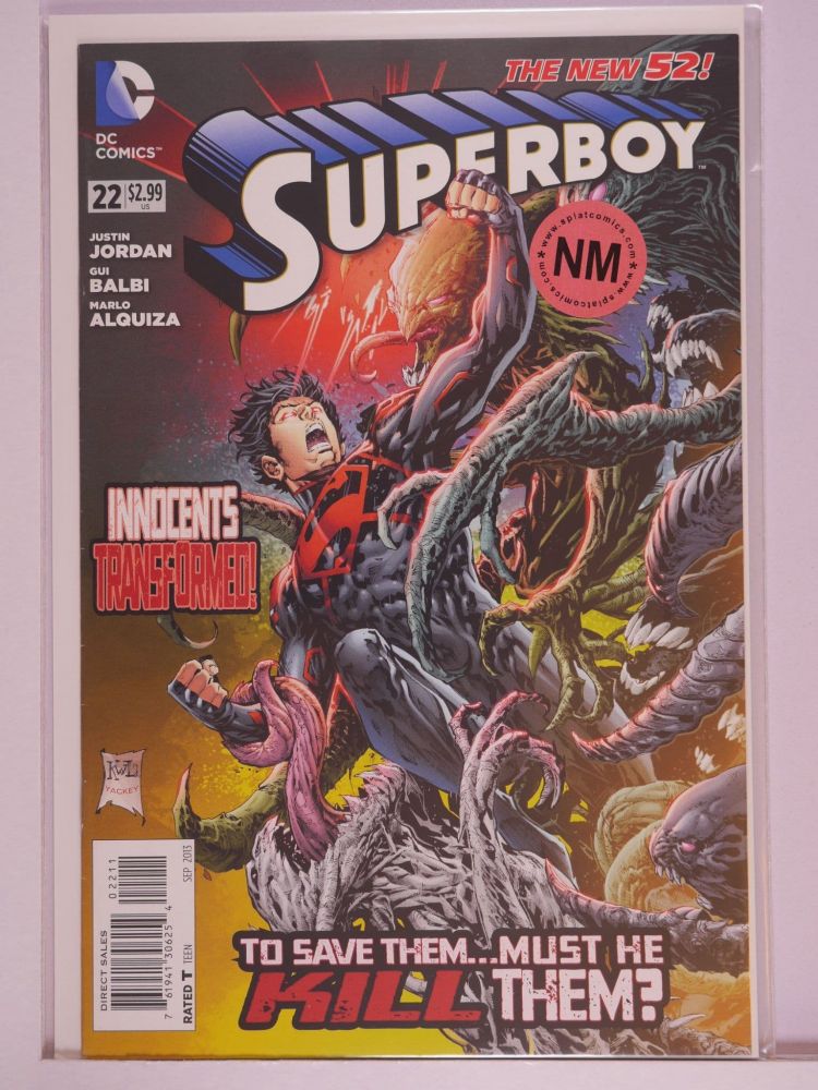 SUPERBOY NEW 52 (2011) Volume 1: # 0022 NM
