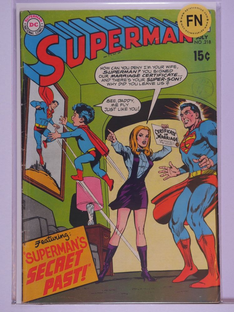 SUPERMAN (1938) Volume 1: # 0218 FN