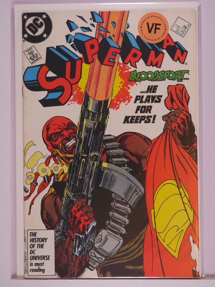 SUPERMAN (1987) Volume 2: # 0004 VF
