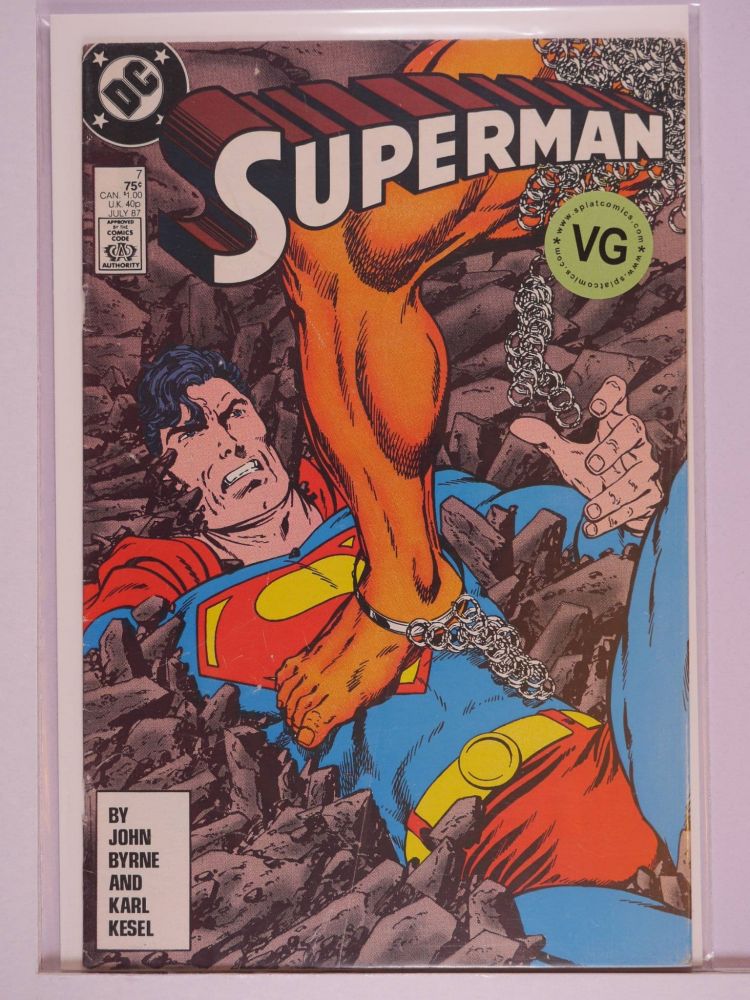 SUPERMAN (1987) Volume 2: # 0007 VG