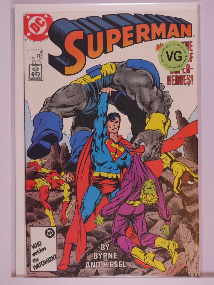 SUPERMAN (1987) Volume 2: # 0008 VG