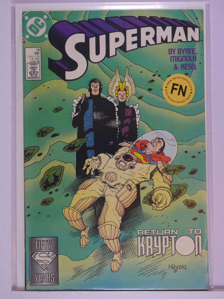 SUPERMAN (1987) Volume 2: # 0018 FN