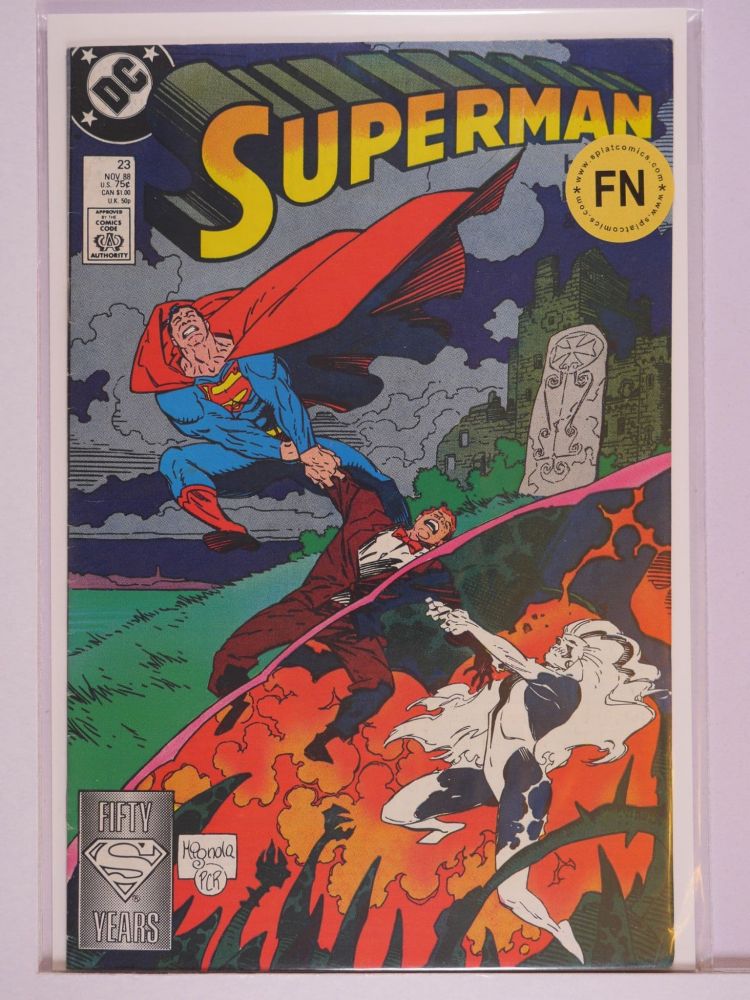 SUPERMAN (1987) Volume 2: # 0023 FN