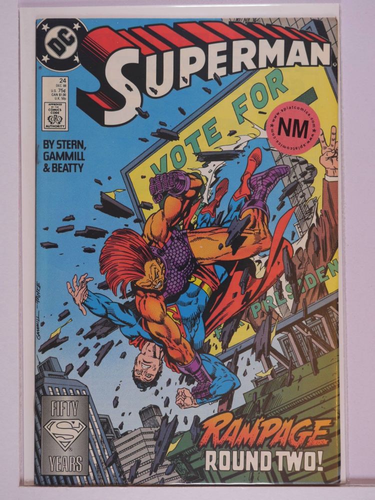 SUPERMAN (1987) Volume 2: # 0024 NM
