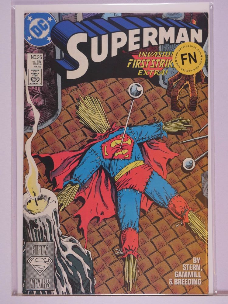 SUPERMAN (1987) Volume 2: # 0026 FN