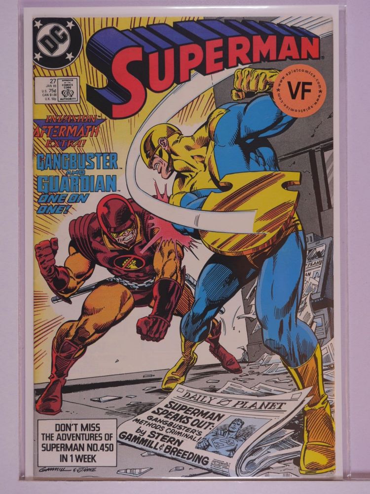 SUPERMAN (1987) Volume 2: # 0027 VF
