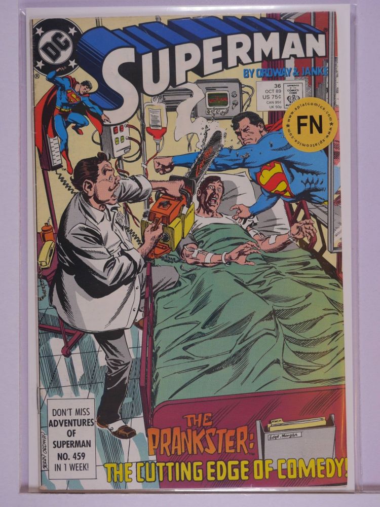 SUPERMAN (1987) Volume 2: # 0036 FN