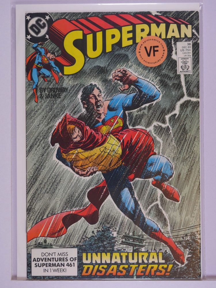 SUPERMAN (1987) Volume 2: # 0038 VF