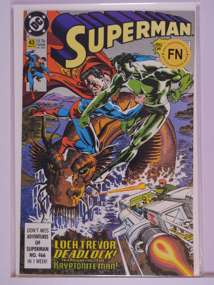 SUPERMAN (1987) Volume 2: # 0043 FN