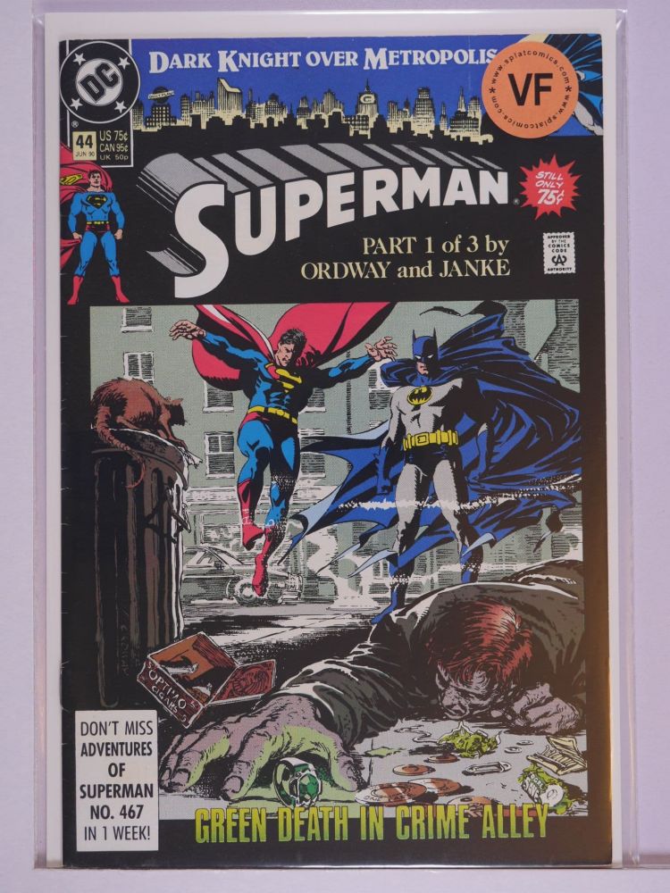 SUPERMAN (1987) Volume 2: # 0044 VF
