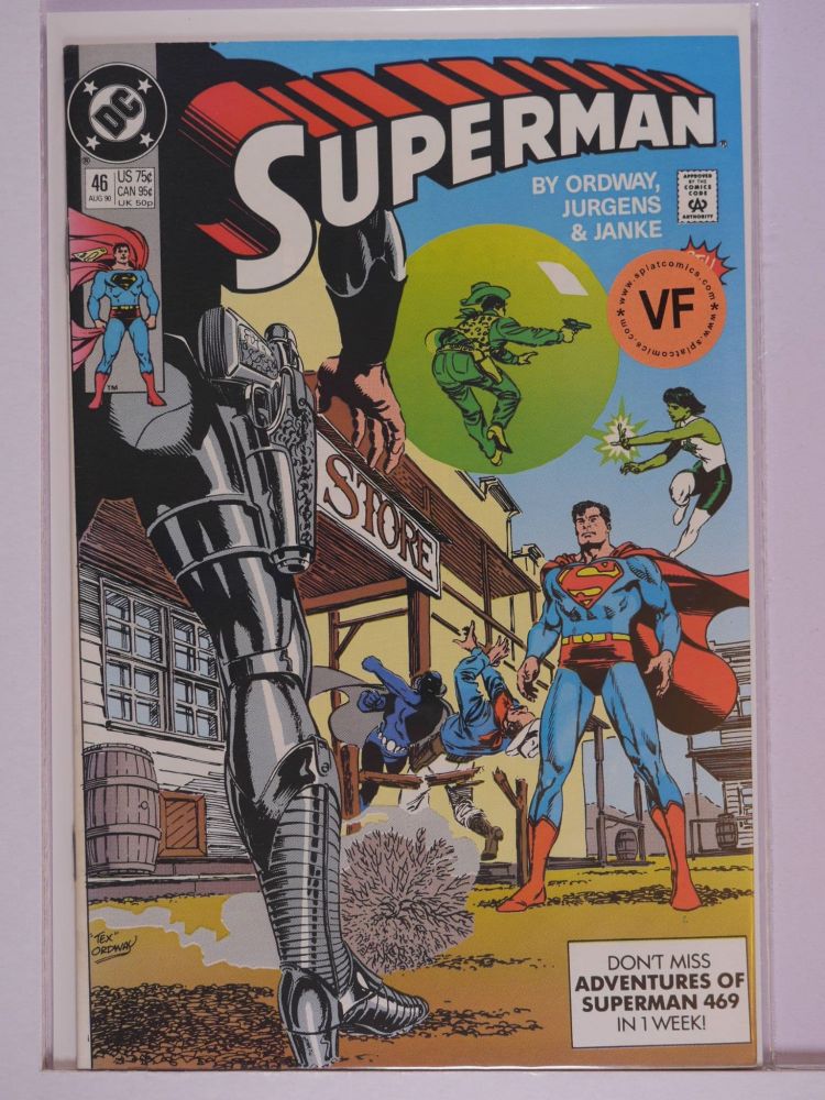 SUPERMAN (1987) Volume 2: # 0046 VF