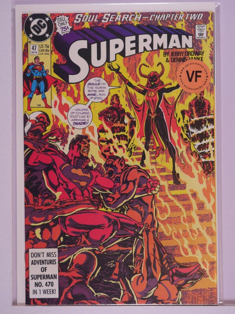 SUPERMAN (1987) Volume 2: # 0047 VF
