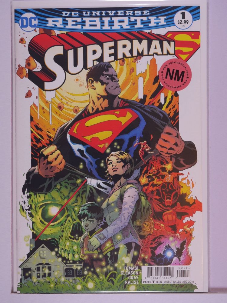 SUPERMAN (2016) Volume 4: # 0001 NM
