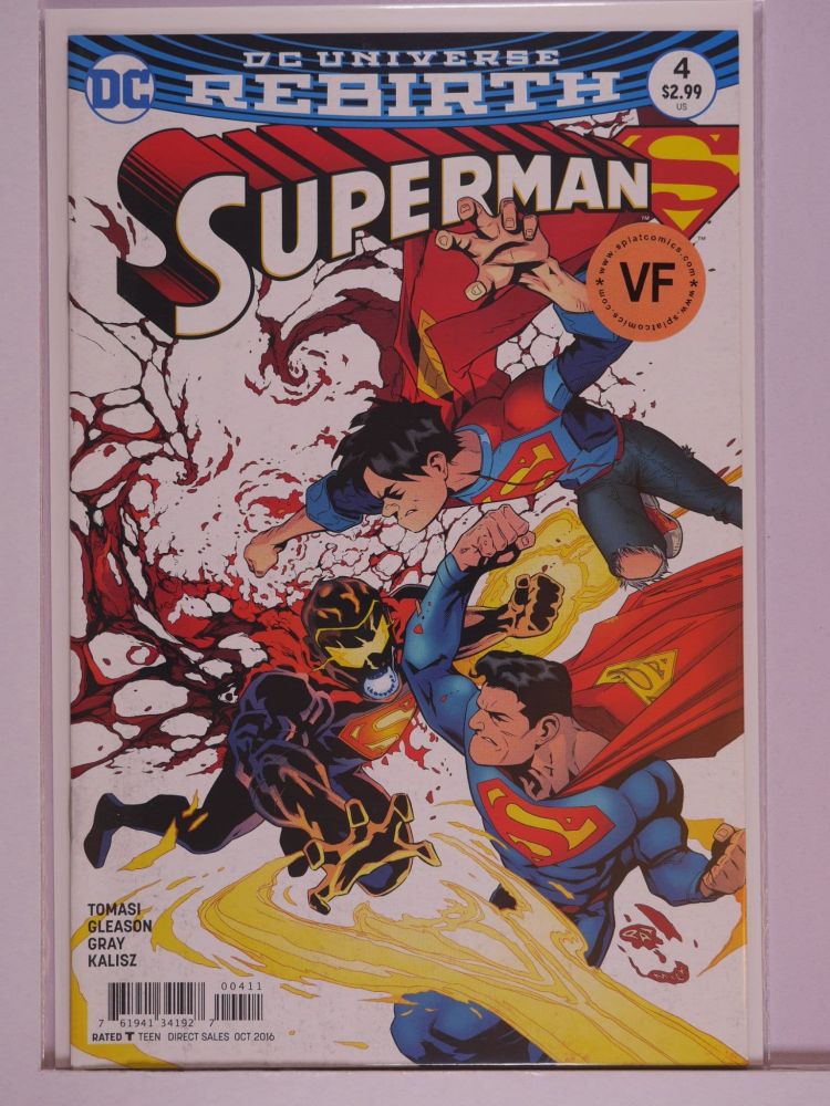 SUPERMAN (2016) Volume 4: # 0004 VF