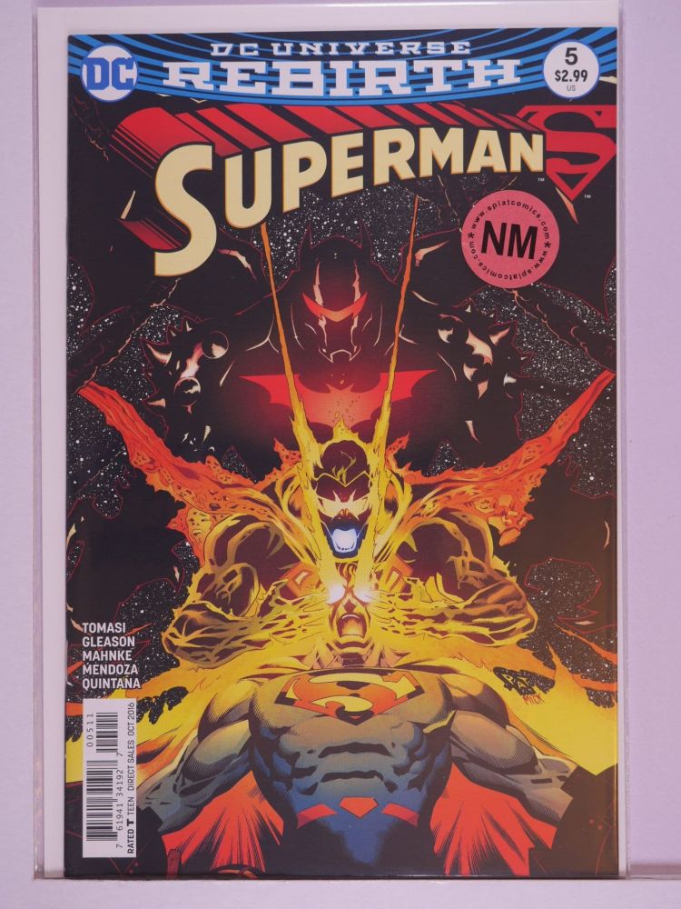 SUPERMAN (2016) Volume 4: # 0005 NM
