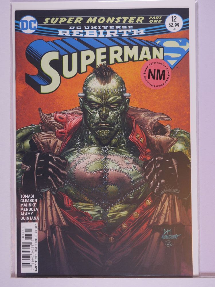 SUPERMAN (2016) Volume 4: # 0012 NM