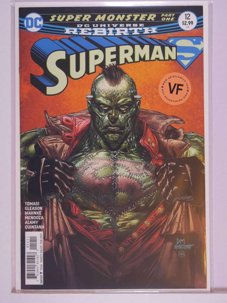 SUPERMAN (2016) Volume 4: # 0012 VF