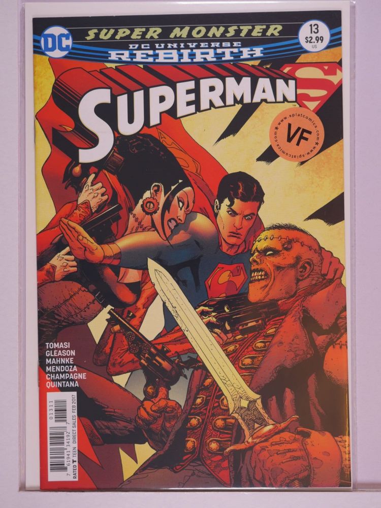 SUPERMAN (2016) Volume 4: # 0013 VF