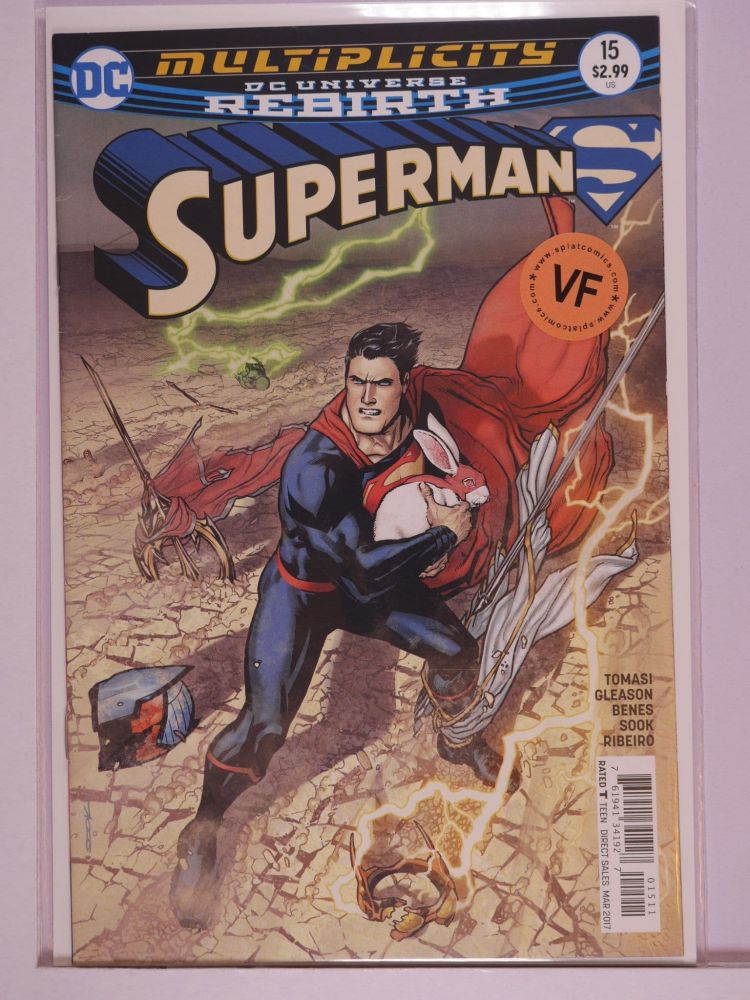 SUPERMAN (2016) Volume 4: # 0015 VF