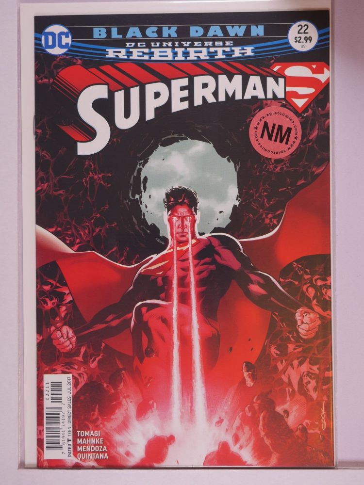 SUPERMAN (2016) Volume 4: # 0022 NM